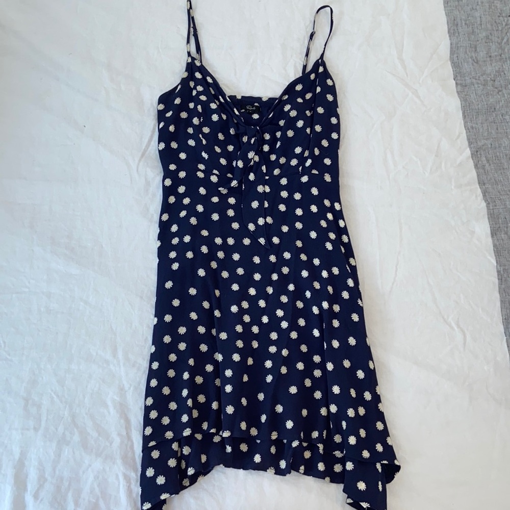 Rails Navy Flower Dress